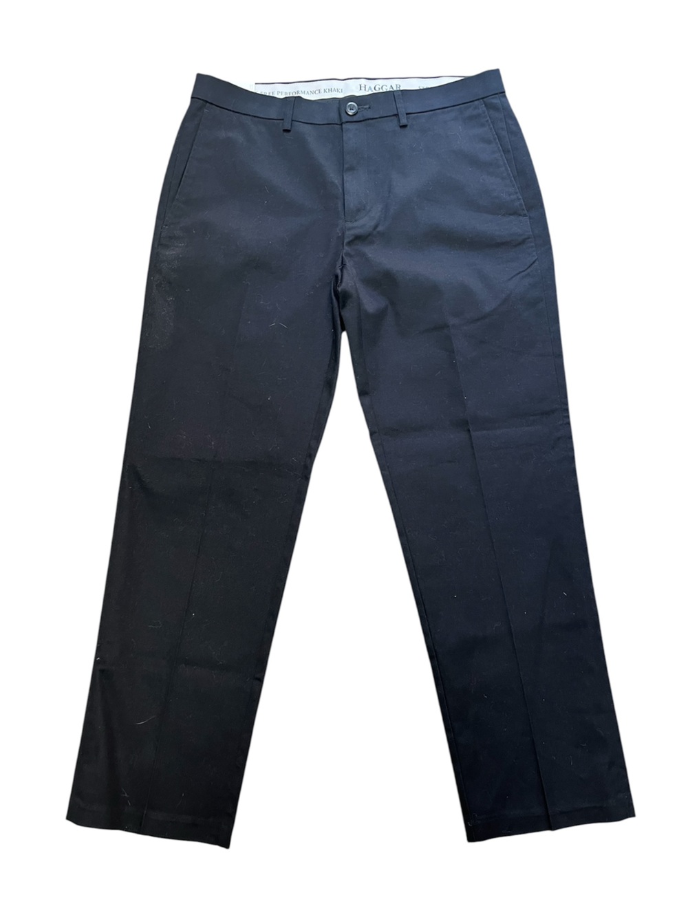Haggar Men’s size 34 x 29 Black Chino Pants